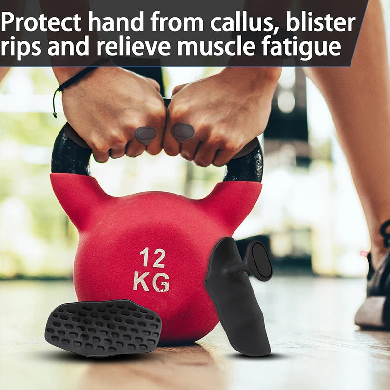 Ergonomic Rubber Hand Protectors for Weightlifting,