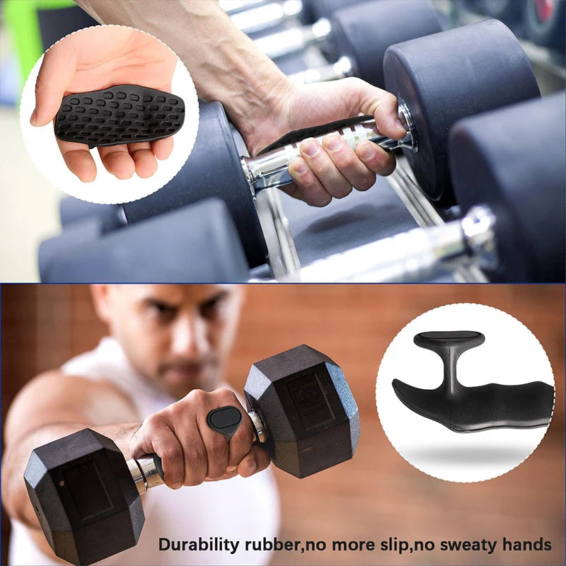 Ergonomic Rubber Hand Protectors for Weightlifting,