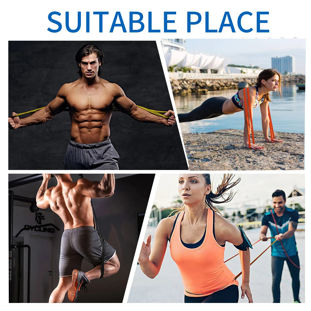 Body Building Yoga Pull Up Belt