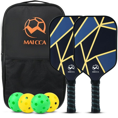 Pickleball Paddles Usapa Approved Set Rackets Honeycomb Core 4 Balls