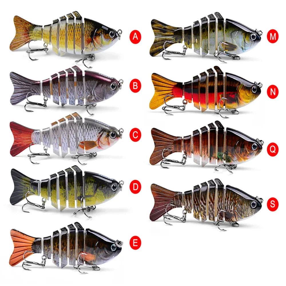 Fishing Lures Multi Jointed Swimbait Crank Bait