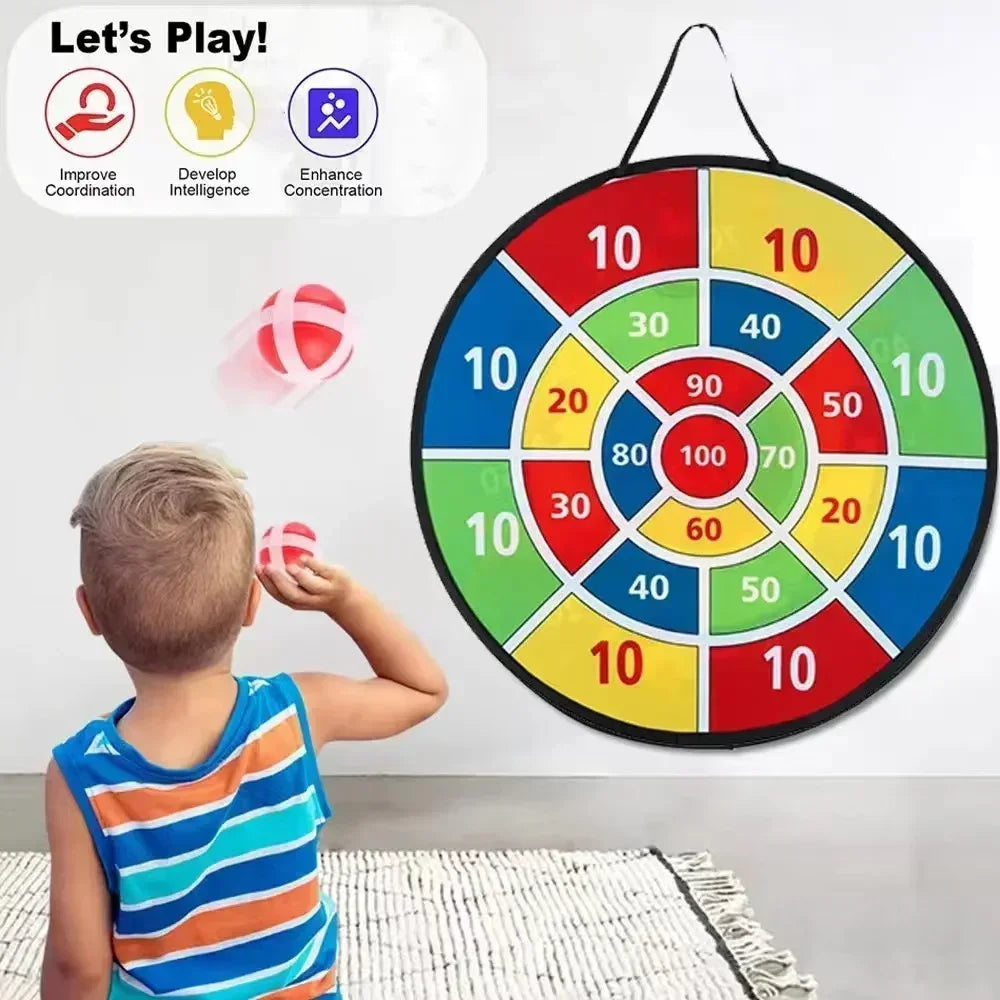 Large Sticky Ball Dart Target Plate