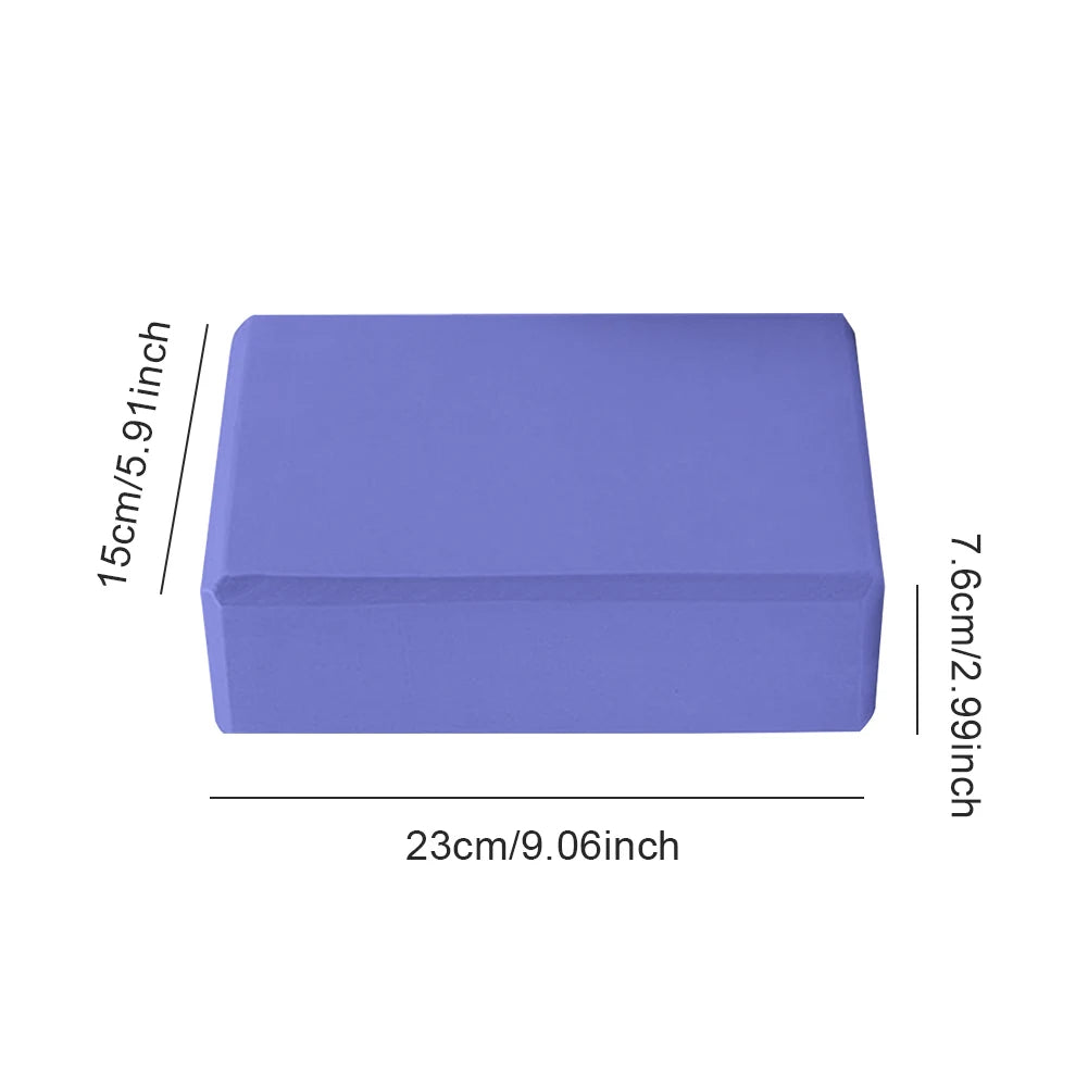 EVA Yoga Block Solid Color Yoga Balance Bricks