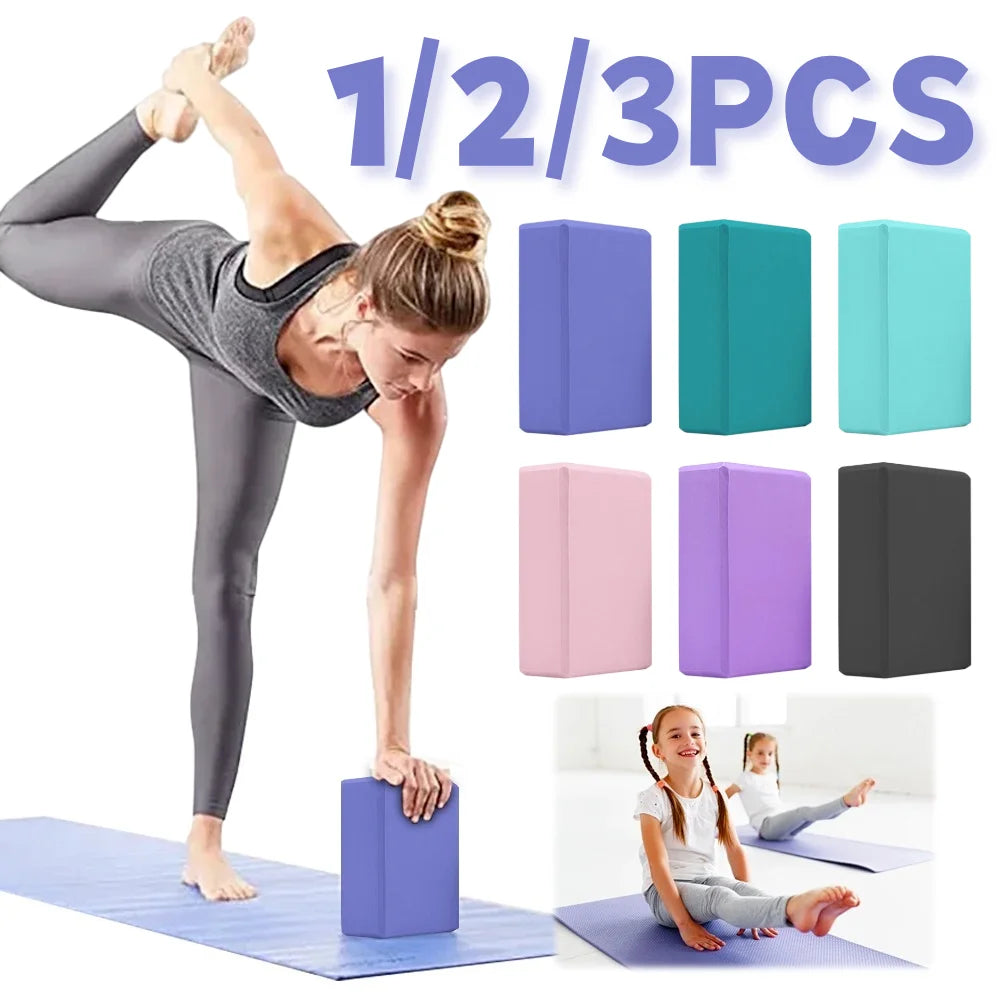 EVA Yoga Block Solid Color Yoga Balance Bricks