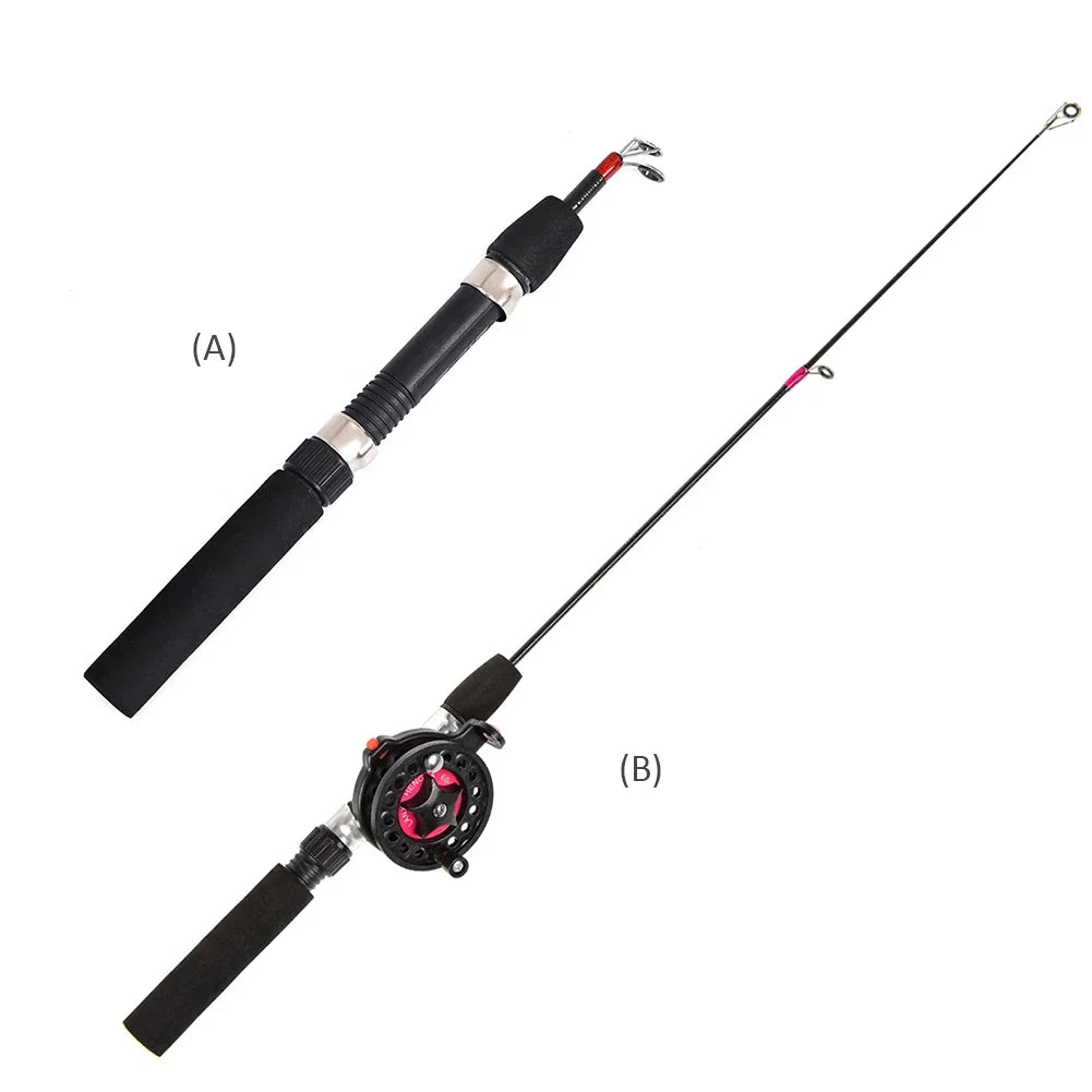 Winter Ice Fishing Rod with Reel