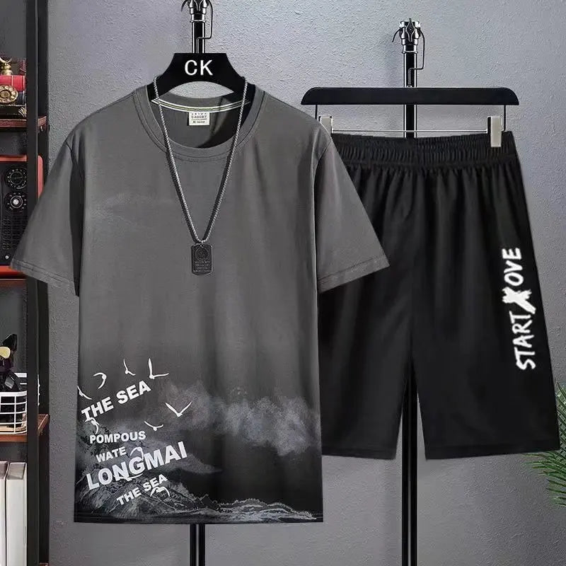Men's Summer Shorts Set