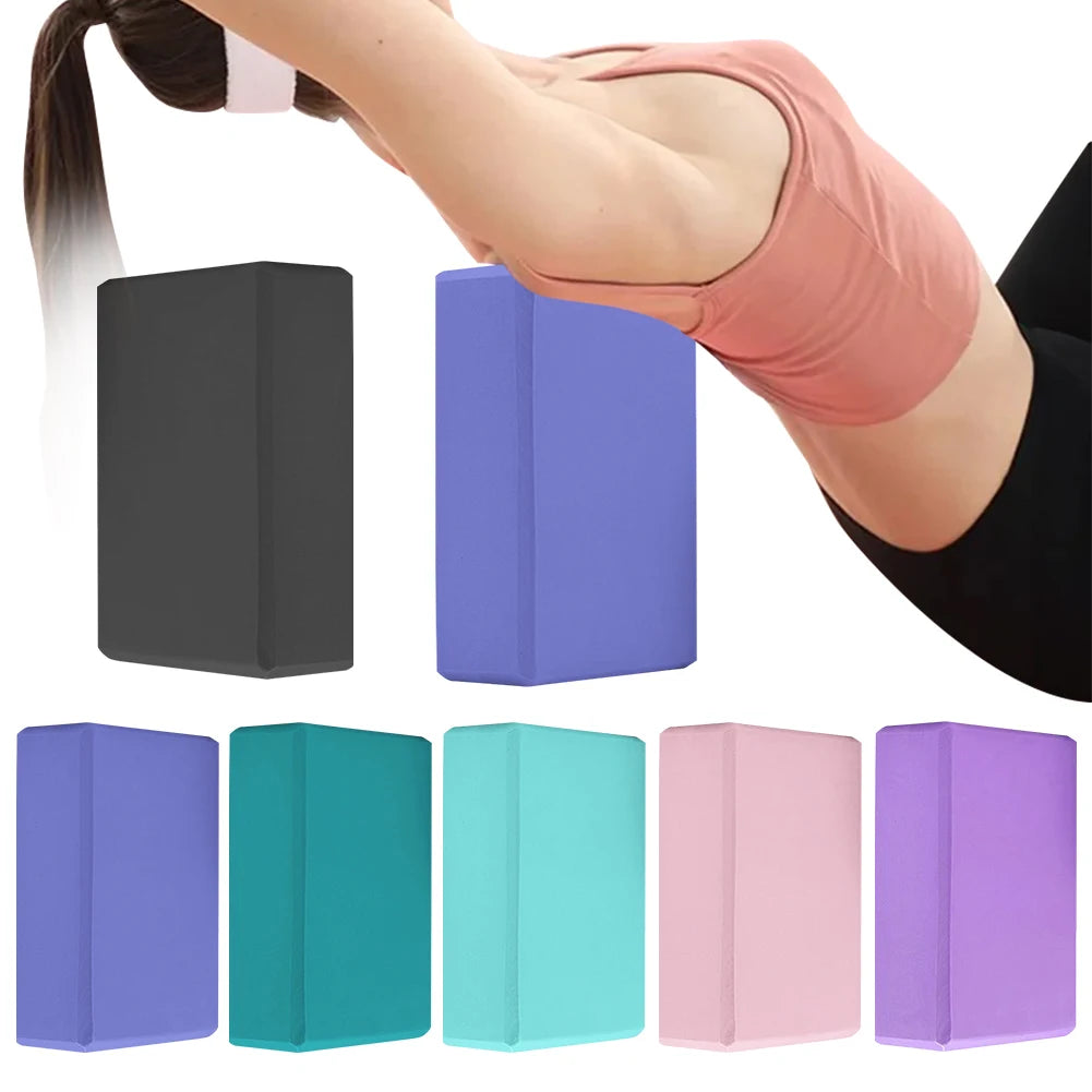 EVA Yoga Block Solid Color Yoga Balance Bricks