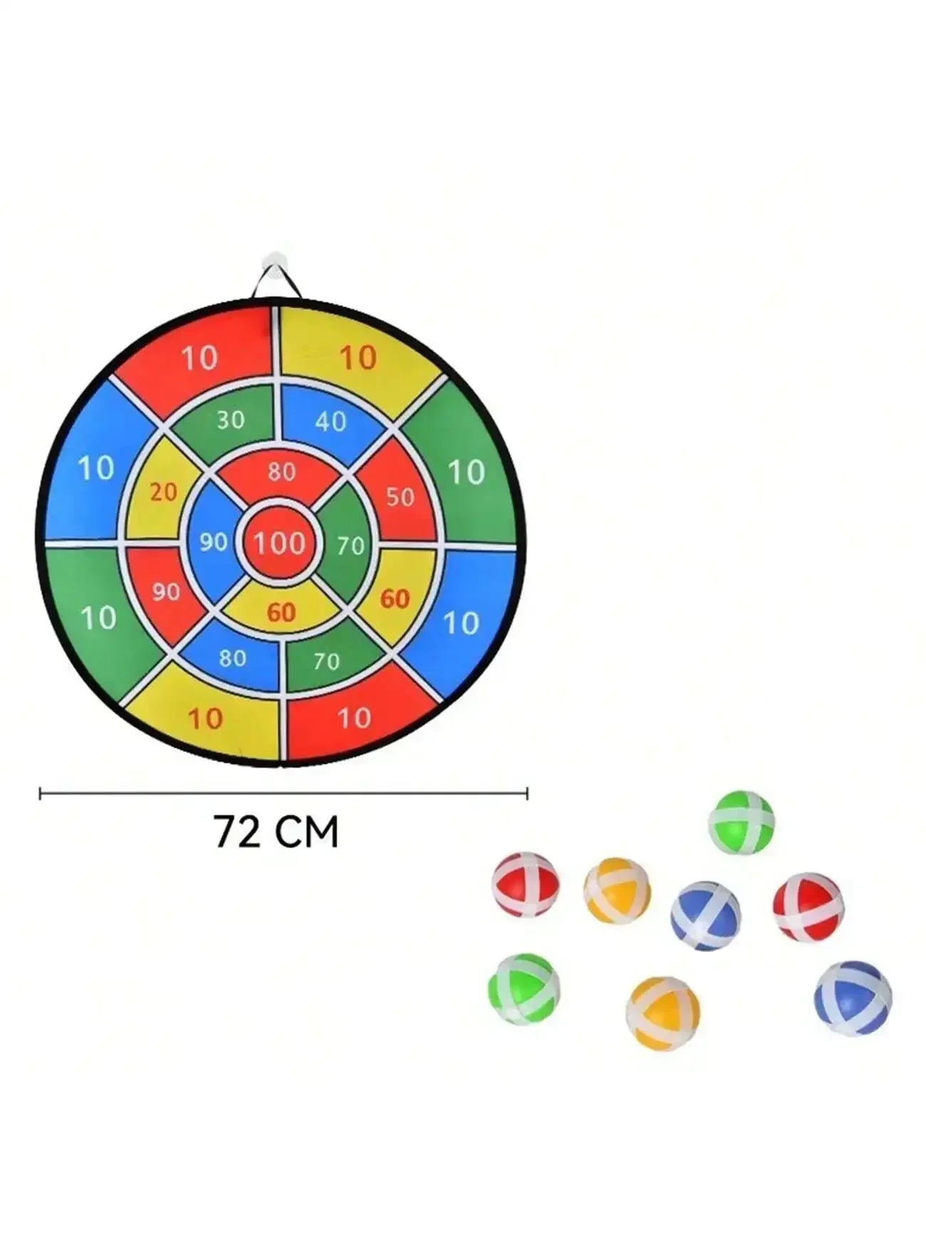 Large Sticky Ball Dart Target Plate
