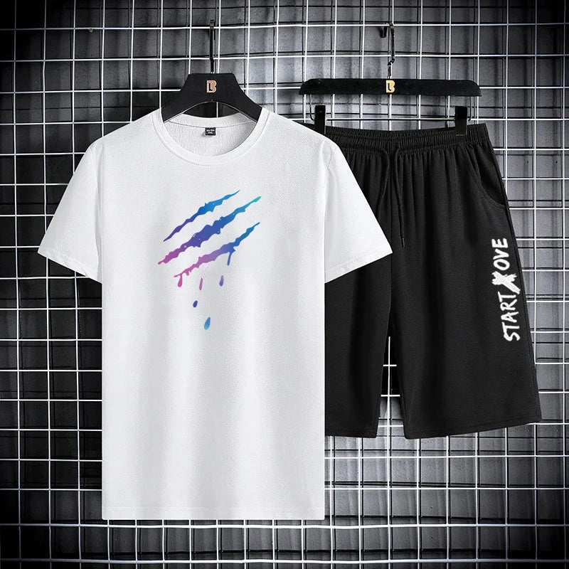 Men's Summer Shorts Set
