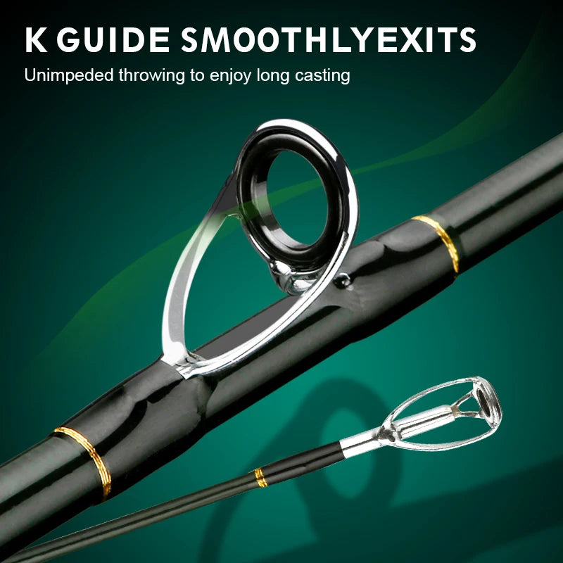 Travel Rod Spinning Casting Carbon Fishing Rod