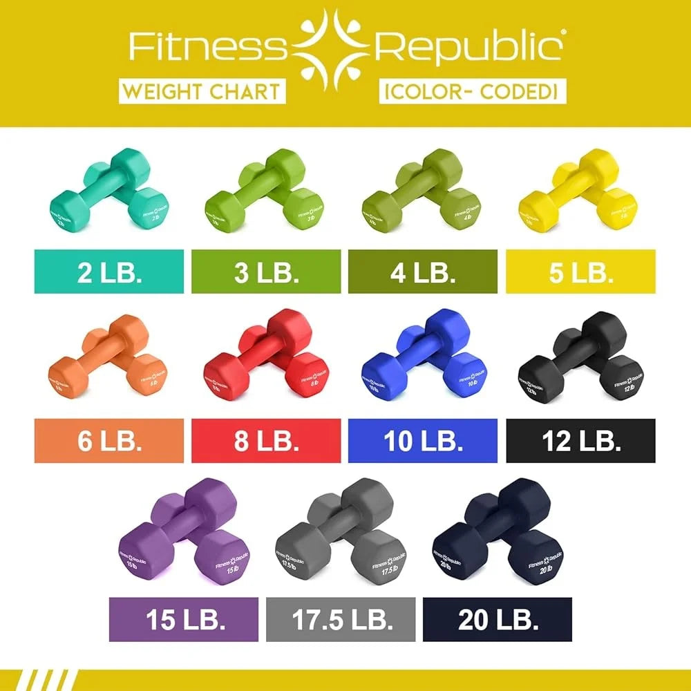 Neoprene Dumbbell Set