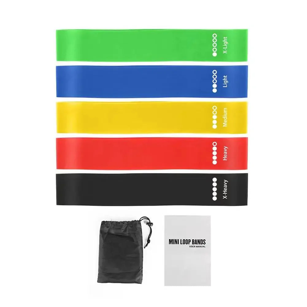 Fitness Workout Rubber Resistance Bands