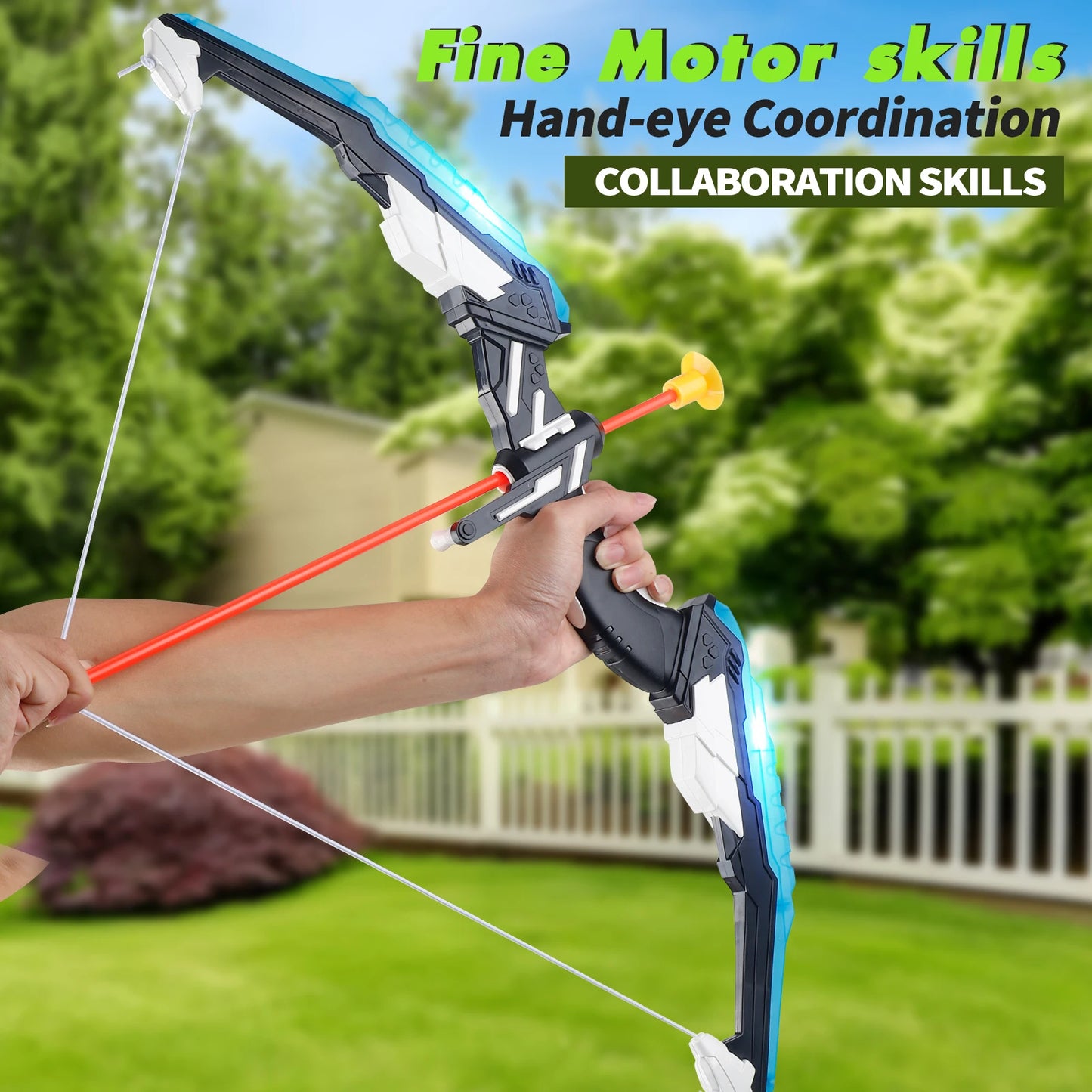 Kids LED Archery Toy Set