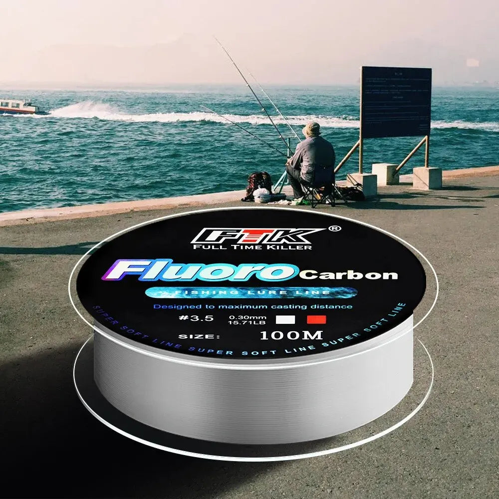 100m Fluorocarbon Bait Fishing Line