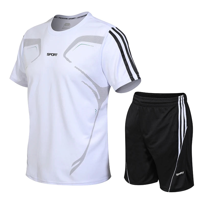 Men's Summer Fitness Sports Set