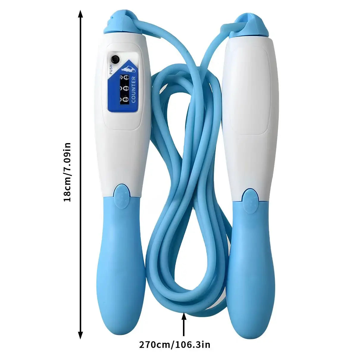 1 Piece Jump Rope with Counter