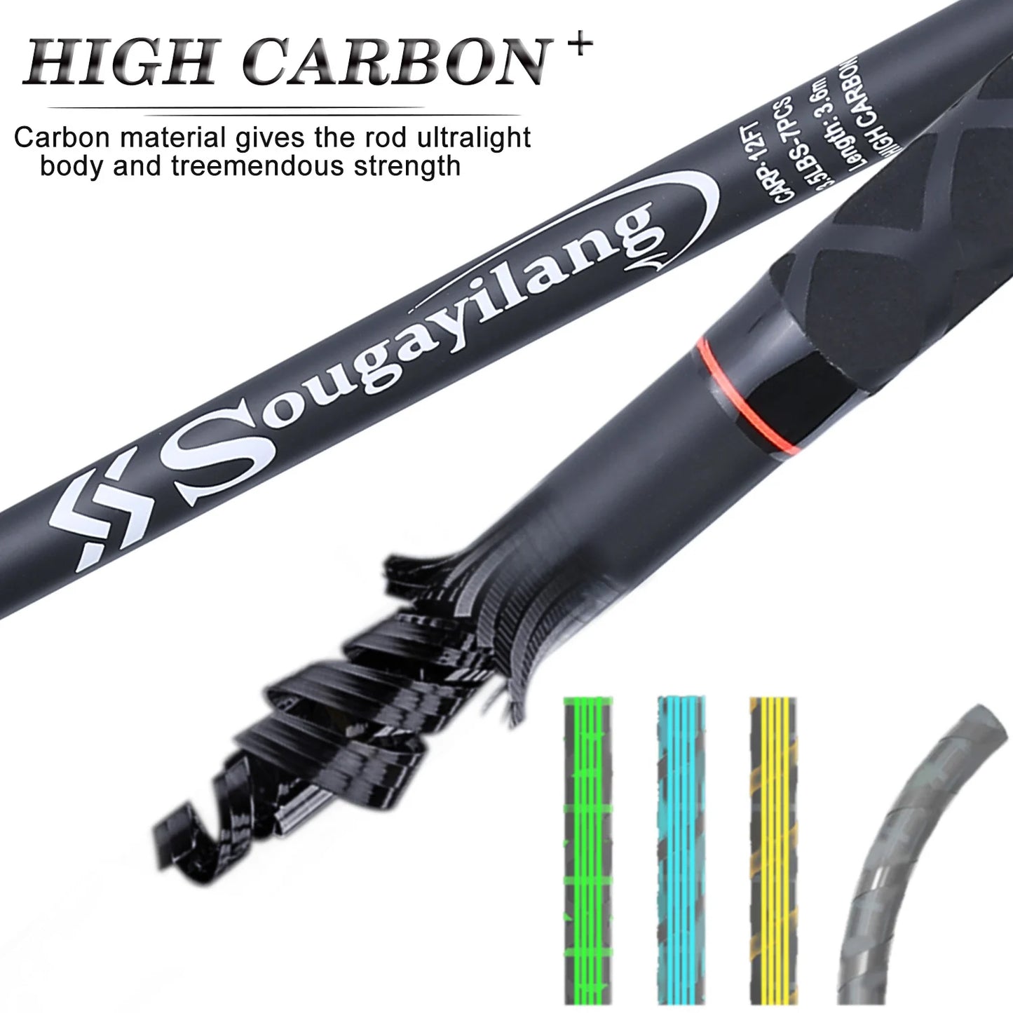 3m 3.6m Carp Fishing Rod