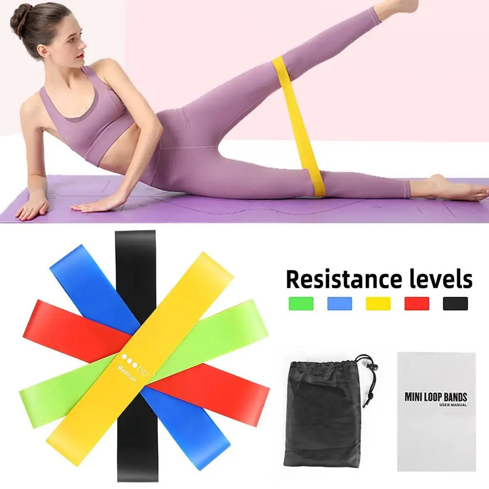 Fitness Workout Rubber Resistance Bands