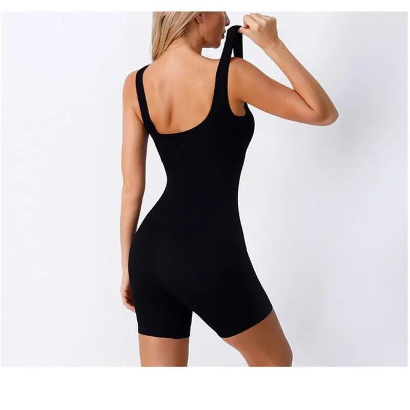 Women's Seamless One-Piece Yoga Jumpsuit
