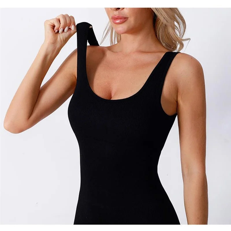 Women's Seamless One-Piece Yoga Jumpsuit