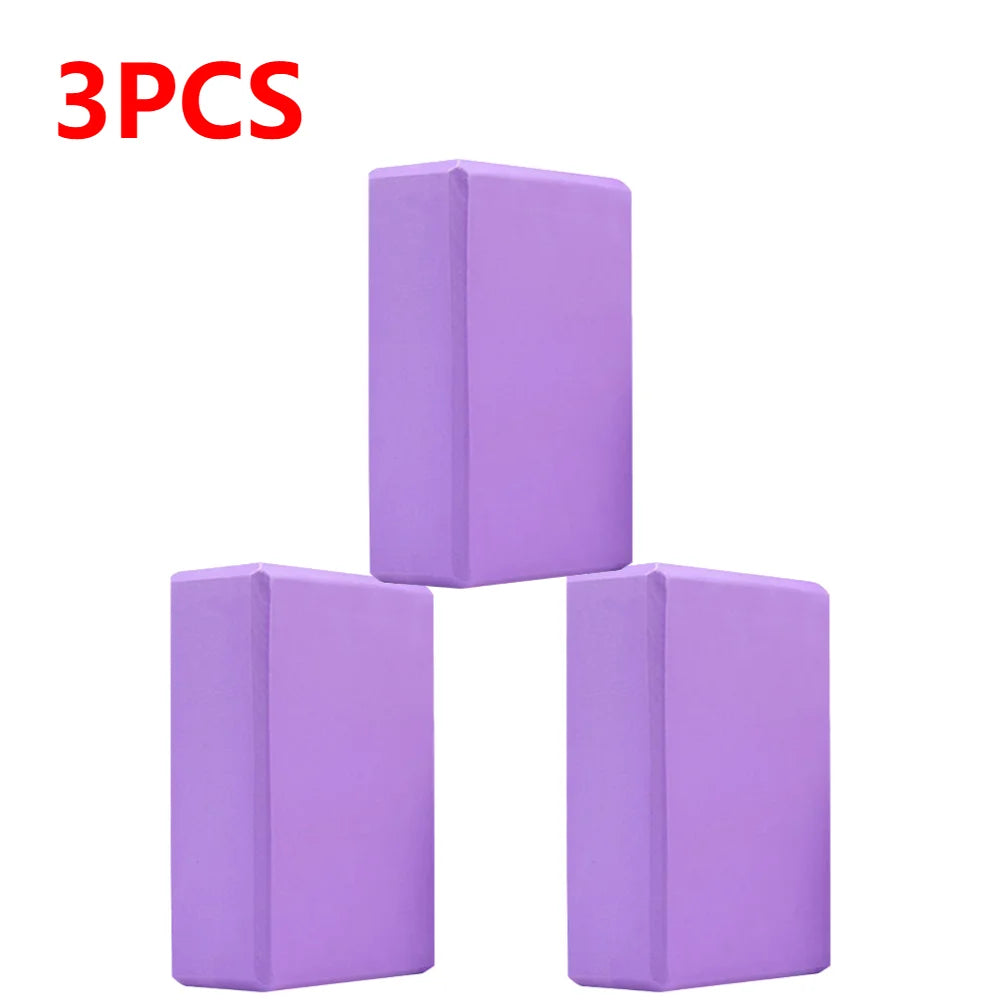 EVA Yoga Block Solid Color Yoga Balance Bricks