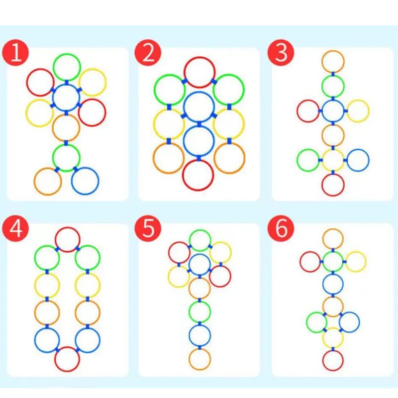 Kids Lattice Jump Ring Set