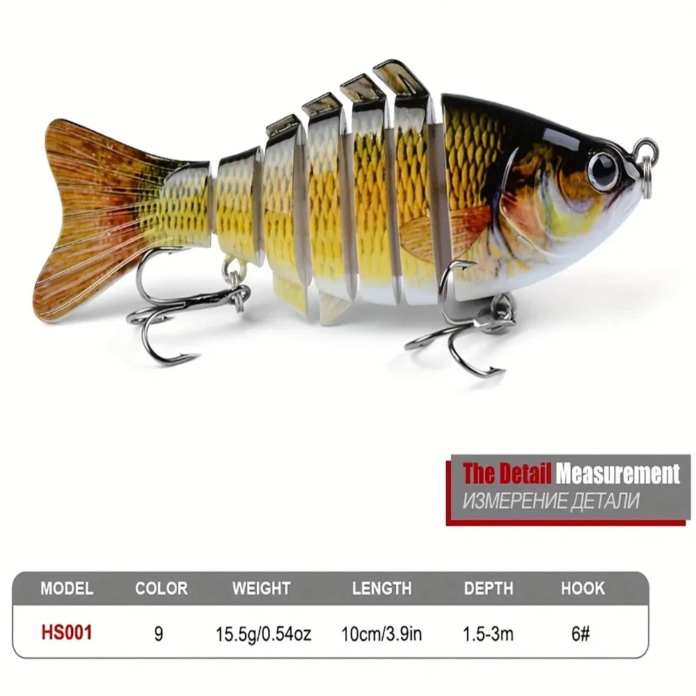 Fishing Lures Multi Jointed Swimbait Crank Bait