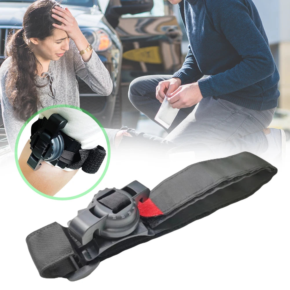 Multi-Function Emergency Rotary Tourniquet (Black)