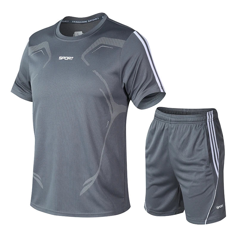 Men's Summer Fitness Sports Set