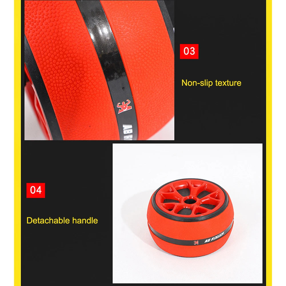 Abdominal Exercise Roller with Knee Pad