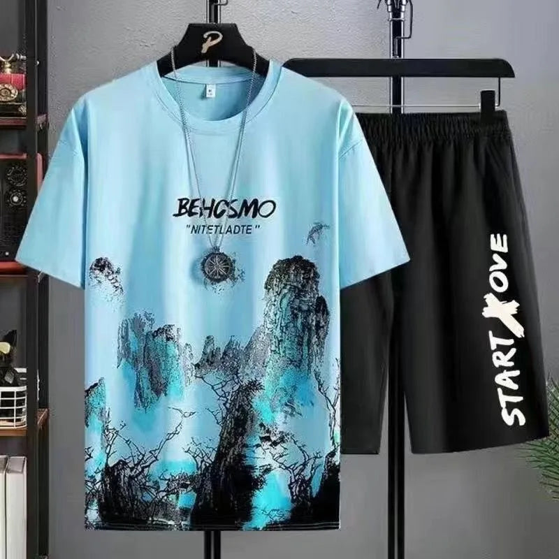 Manga Graffiti T-shirt + Shorts