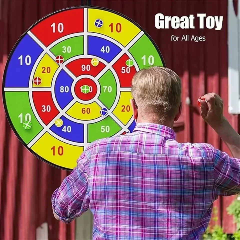 Large Sticky Ball Dart Target Plate