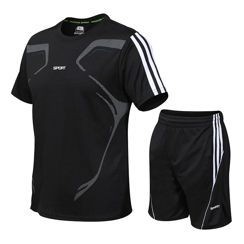 Men's Summer Fitness Sports Set