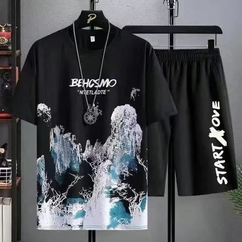 Manga Graffiti T-shirt + Shorts