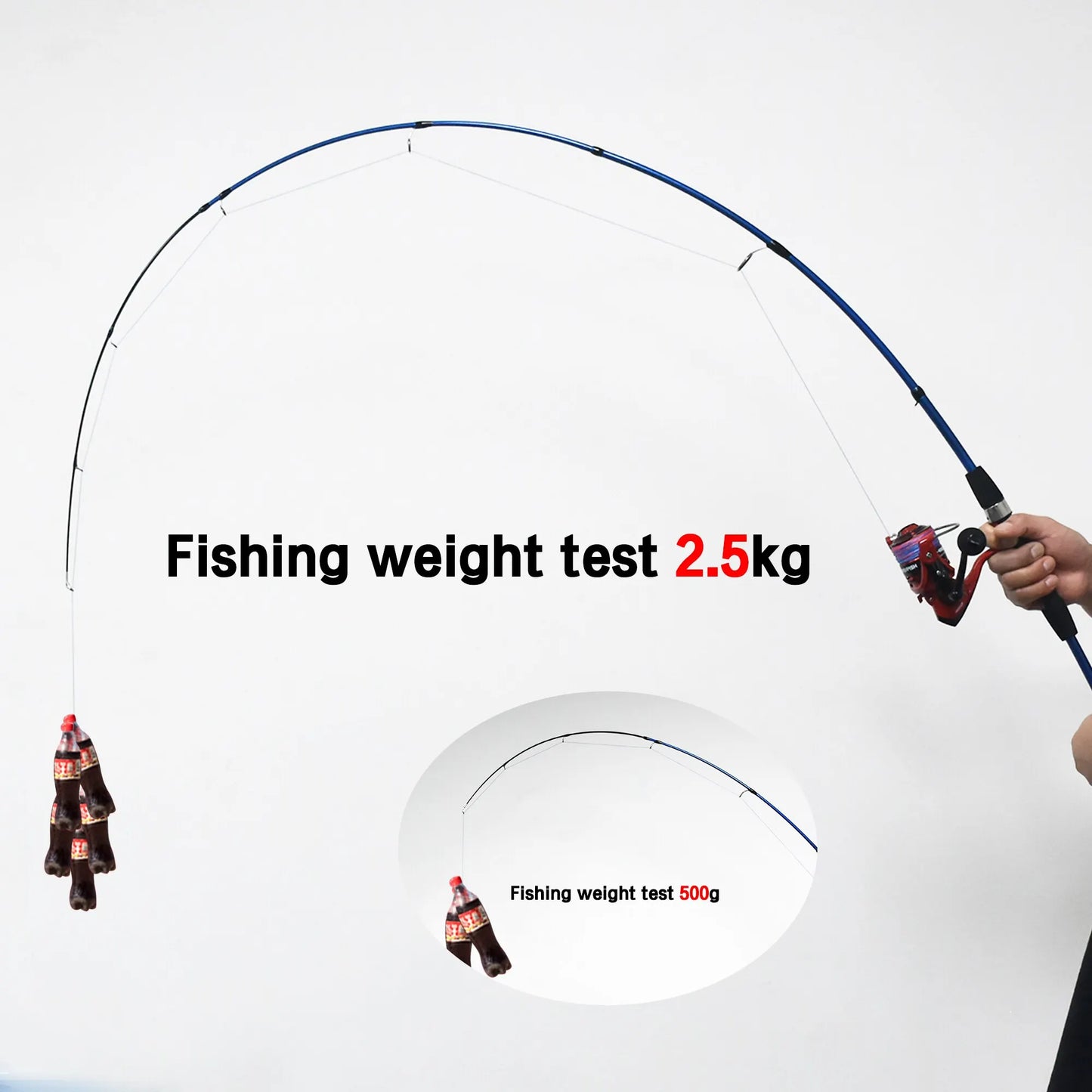 Baitcasting & Spinning Travel Carbon Fishing Rod