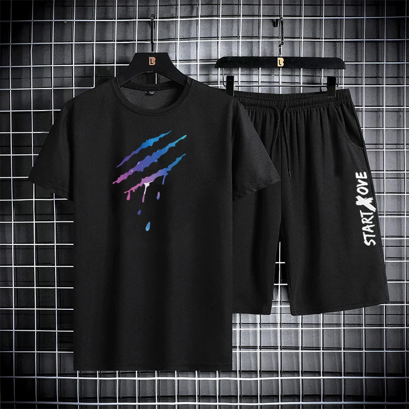 Men's Summer Shorts Set