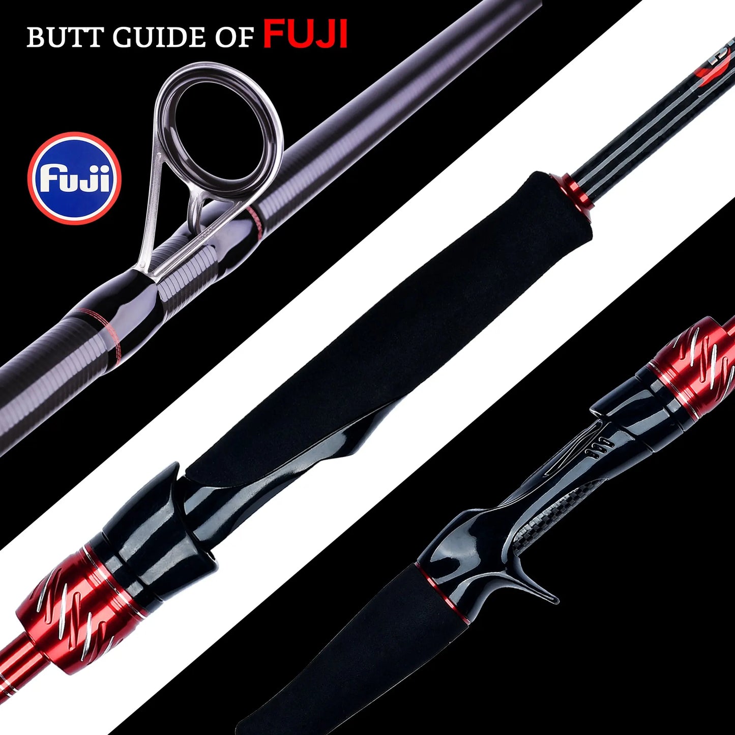 Traveller Spinning Casting Fuji Lure Fishing Rod