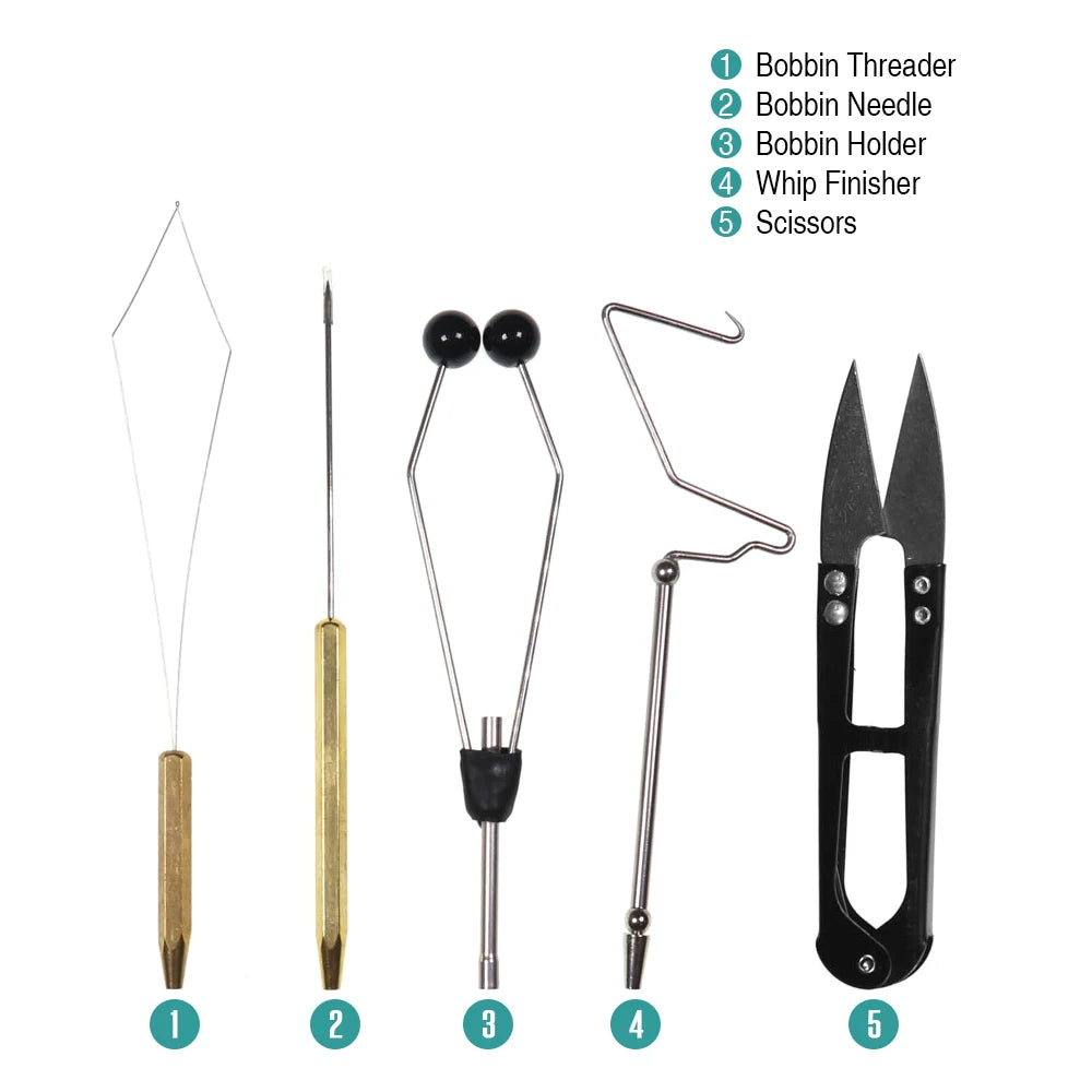 Fly Tying Tools Combo Kit
