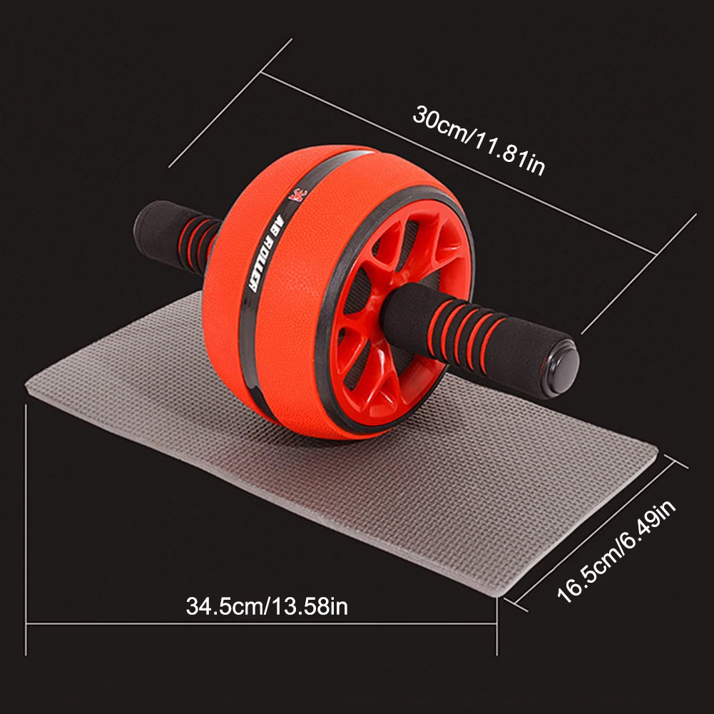 Abdominal Exercise Roller with Knee Pad