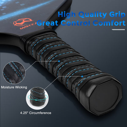 Pickleball Paddles Usapa Approved Set Rackets Honeycomb Core 4 Balls