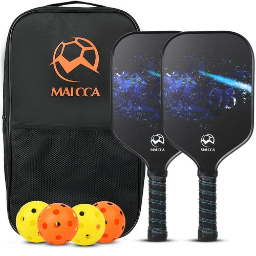 Pickleball Paddles Usapa Approved Set Rackets Honeycomb Core 4 Balls