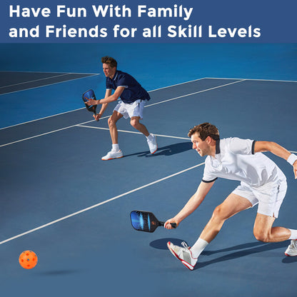 Pickleball Paddles Usapa Approved Set Rackets Honeycomb Core 4 Balls