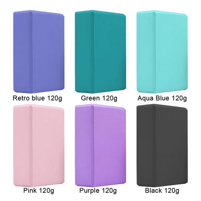 EVA Yoga Block Solid Color Yoga Balance Bricks