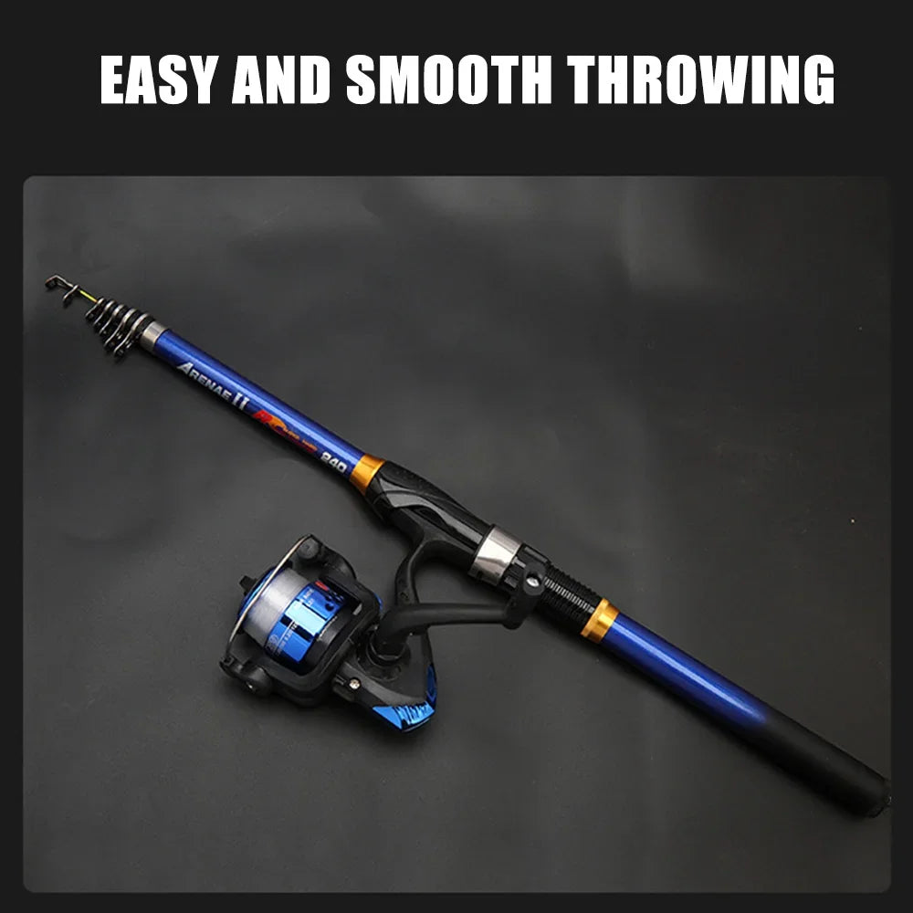 Telescopic Carbon Fishing Rod