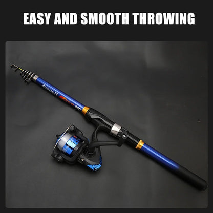 Telescopic Carbon Fishing Rod