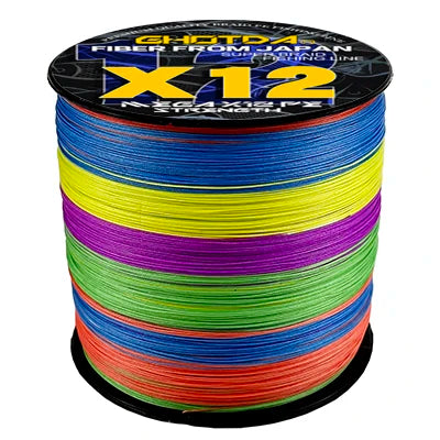Sea Fishing Strong PE X12 Braided Fishing Line