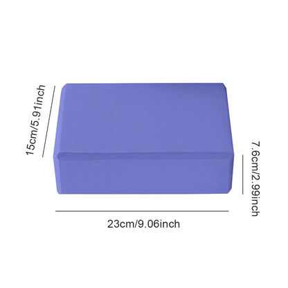 EVA Yoga Block Solid Color Yoga Balance Bricks
