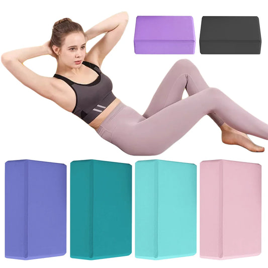 EVA Yoga Block Solid Color Yoga Balance Bricks