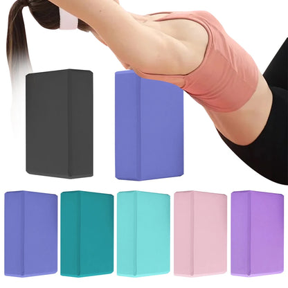 EVA Yoga Block Solid Color Yoga Balance Bricks