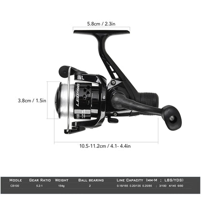 Telescopic Fishing Rod Reel Combo Full Kit